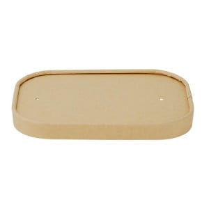 Paper Lids for Rectangular Trays - Pack of 300 - Fiesta