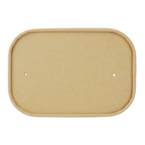 Couvercles Papier pour Barquettes Rectangulaires - Lot de 300 - Fiesta