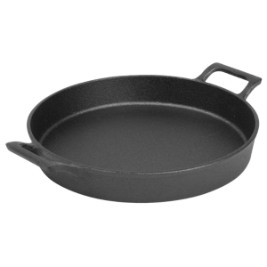 Okrugla tava od lijevanog željeza - 200 mm