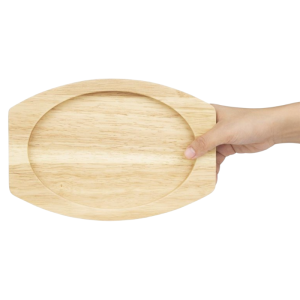 Daska za ovalni lijevani tanjur - 260x165 mm