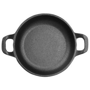 Okrugla tava od lijevanog željeza - 120 mm