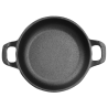 Okrugla tava od lijevanog željeza - 120 mm
