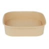 Recyclable Square Trays 1400 ml - Pack of 300 - Fiesta Green