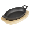 Daska za ovalni lijevani tanjur - 230x135 mm
