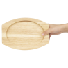 Daska za ovalni lijevani tanjur - 260x165 mm