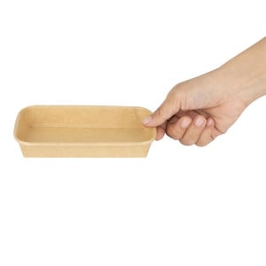 Reciklabilne posude za sushi 160 x 115 mm - Paket od 300 - Fiesta Green