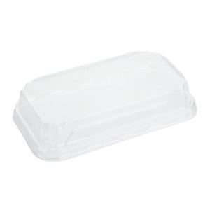Couvercles PET Barquettes à Sushi GEHX288 - Lot de 300 - Fiesta Green