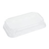 Couvercles PET Barquettes à Sushi GEHX288 - Lot de 300 - Fiesta Green