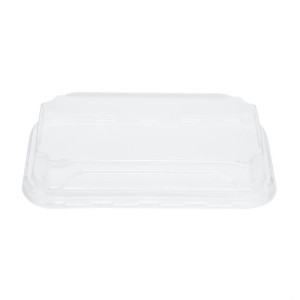 Couvercles PET Barquettes à Sushi GEHX288 - Lot de 300 - Fiesta Green