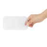 PET Lids Sushi Trays GEHX288 - Pack of 300 - Fiesta Green