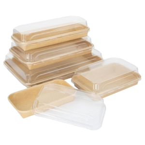 Poklopci za posude za sushi PET br. 7 - Paket od 300