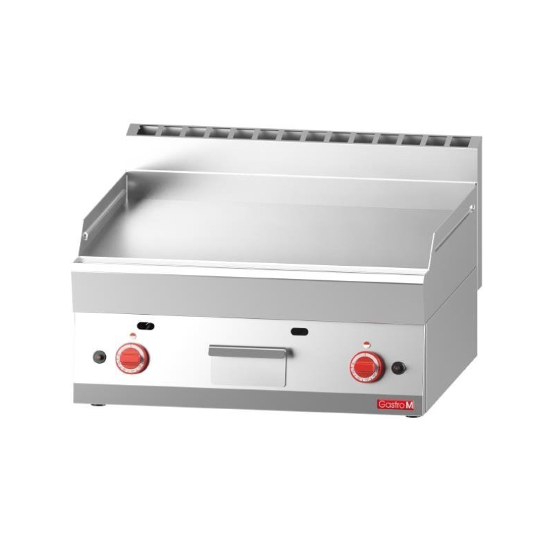 Plancha gaz 650 avec plaque lisse chromée - Gastro M - Fourniresto Plancha gaz 650 avec plaque lisse chromée - Gastro M - Fourniresto