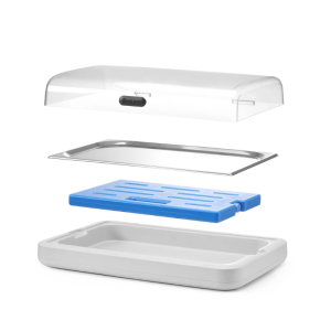 UNIQ Refrigerated Display Case - White - HENDI