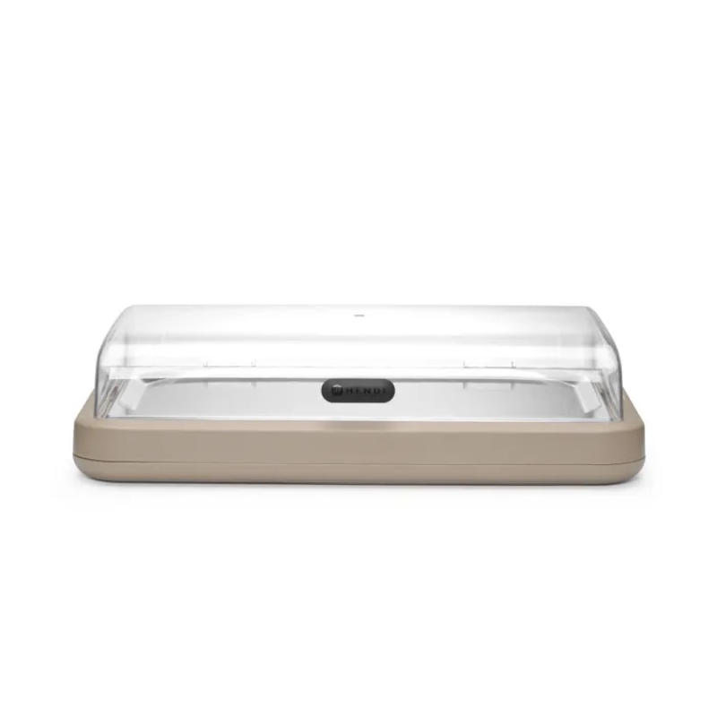 UNIQ Refrigerated Display Case - Beige - HENDI UNIQ Refrigerated Display Case - Beige - HENDI