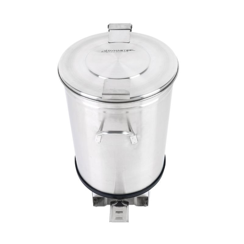 Poubelle Inox avec Pédale - 100 L - Dynasteel Poubelle Inox avec Pédale - 100 L - Dynasteel