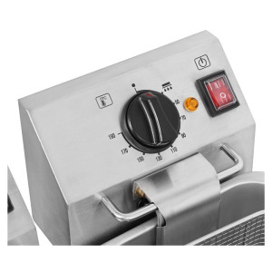 Profesionalna friteza 2 x 4 L - Dynasteel