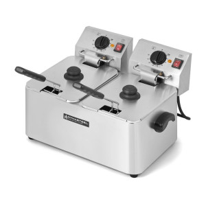 Professional Deep Fryer 2 x 4 L - Dynasteel