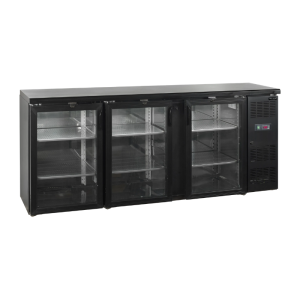 Arrière-Bar Hladnjak s 3 Staklena Vrata - 442 L | TEFCOLD CBC310G