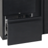 3-Door Hinged Refrigerated Back Bar - 442 L TEFCOLD: Store and preserve your fresh products with this kitchen equipment