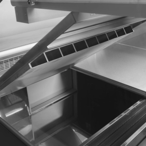 Premium Service Display with Worktop - 489 L