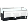 Black Supermarket Refrigerated Display Case - 627 L - TEFCOLD