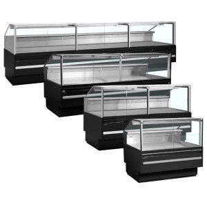 Refrigerated Supermarket Black - 947 L - TEFCOLD
