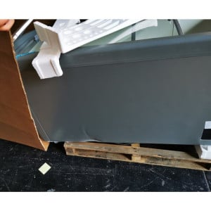 Zamrzivač Izgled Inox s Kliznim Staklenim Vratima - 500 L - TENSAI