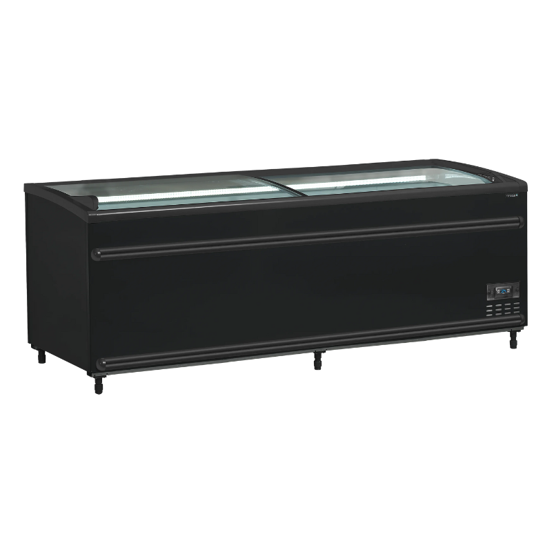 Réfrigerator Zamrzivač Poklopac Zakrivljeno Staklo - Crna - 584 L - TEFCOLD Réfrigerator Zamrzivač Poklopac Zakrivljeno Staklo - Crna - 584 L - TEFCOLD