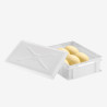 Demi Bac à Pâtons 9L Blanc - 400 x 300 mm - Gilac