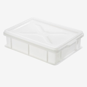 Demi Bac à Pâtons 9L Blanc - 400 x 300 mm - Gilac