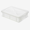 Demi Bac à Pâtons 9L Blanc - 400 x 300 mm - Gilac
