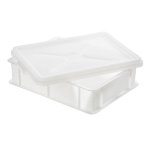Demi Bac à Pâtons 9L Blanc - 400 x 300 mm - Gilac