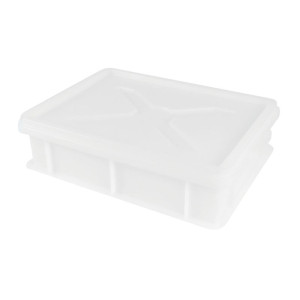 Demi Bac à Pâtons 9L Blanc - 400 x 300 mm - Gilac