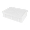 Demi Bac à Pâtons 9L Blanc - 400 x 300 mm - Gilac