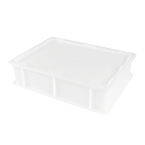 Demi Bac à Pâtons 9L Blanc - 400 x 300 mm - Gilac
