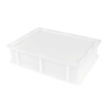 Demi Bac à Pâtons 9L Blanc - 400 x 300 mm - Gilac
