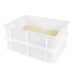 Demi Bac à Pâtons 9L Blanc - 400 x 300 mm - Gilac