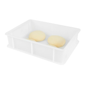 Demi Bac à Pâtons 9L Blanc - 400 x 300 mm - Gilac