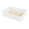 Demi Bac à Pâtons 9L Blanc - 400 x 300 mm - Gilac