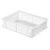 Demi Bac à Pâtons 9L Blanc - 400 x 300 mm - Gilac