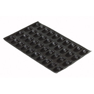 Kalup za madeleine - 40 otisaka - 78 x 47 mm - Matfer
