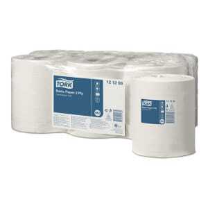 Osnovni papir za brisanje 2 sloja - Paket od 6 za profesionalnu kuhinju