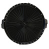 Boîte Ronde Réutilisable - Ø 330 mm - Noir - Lot de 10 - Gilac