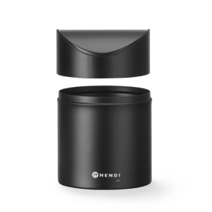 Stolna kanta za smeće s poklopcem na ljuljanje - Crna - HENDI