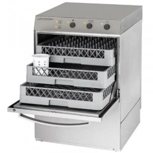 Profesionalna perilica posuđa s dozatorom sredstva za ispiranje i deterdženta - 50 x 50 cm