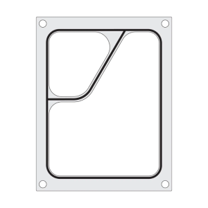 Matrice za brtvljenje Colt za ručni brtvitelj - 2 pretinca - HENDI