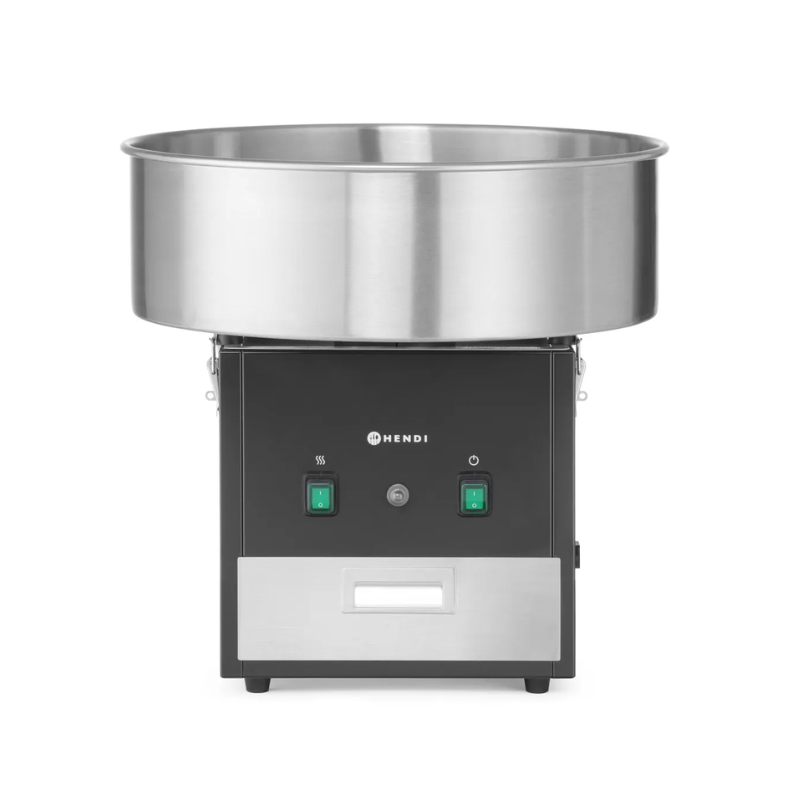 Stroj za šećernu vunu od nehrđajućeg čelika - Crna - HENDI