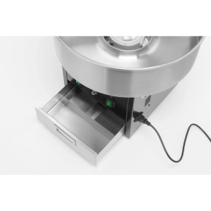 Machine à Barbe à Papa en Inox - Noir - HENDI