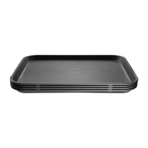 Non-Slip Rectangular Tray 405 x 305 Mm - Olympia KRISTALLON