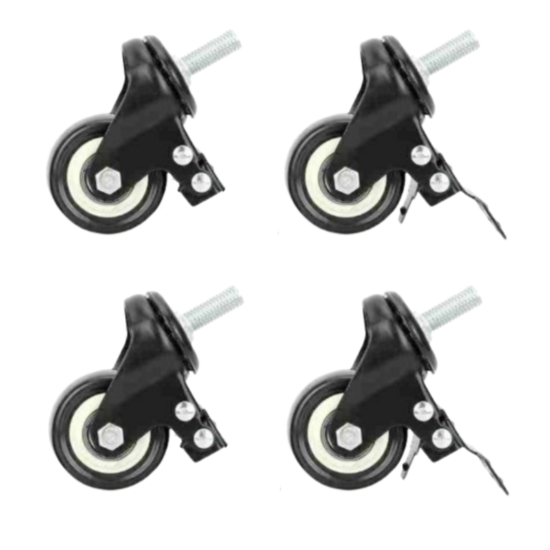 Wheels for Stainless Steel Tables and Sinks - Set of 4 - Dynasteel